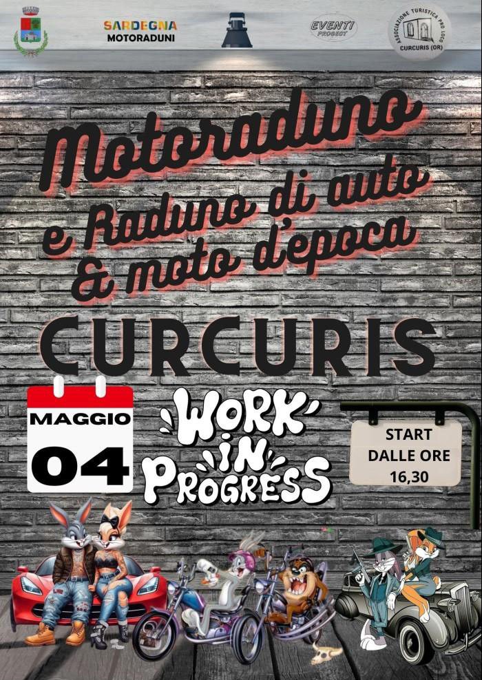 MOTORADUNO & RADUNO DI AUTO E MOTO D'EPOCA 2024 Motoraduno Curcuris